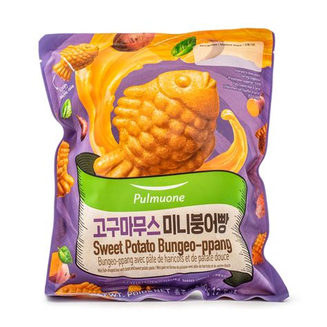 Pulmuone Sweet Potato Bungeo Ppang Frozen Weee