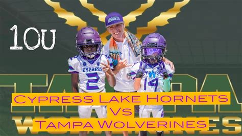 10U Cypress Lake Hornets 10U Tampa Wolverines YouTube