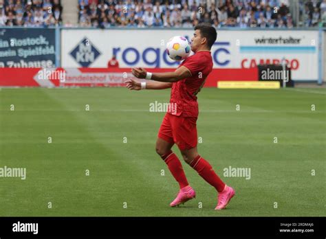 Rostock Deutschland 22 Juli 2023 Acuña aus Sevilla F C in Aktion