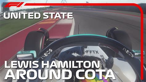 F1 2022 Lewis Hamilton S Onboard Lap With Mercedes W13 Around COTA US