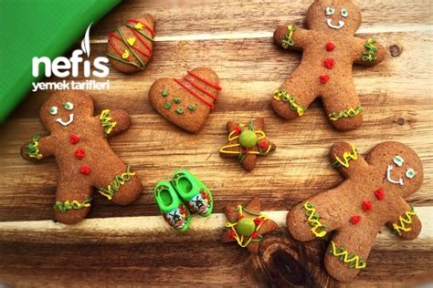 Zencefil Adam Kurabiyeleri Gingerbread Man Nefis Yemek Tarifleri