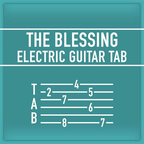 The Blessing Guitar Tab Worship Team Resources