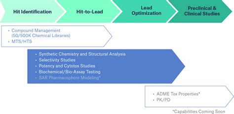 Hit To Lead Hit Lead Lead Optimization Services Strateos