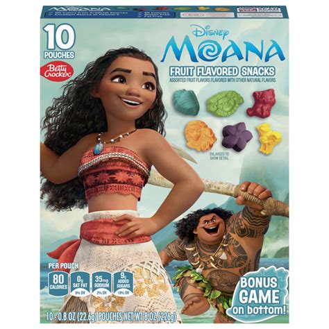 Save on Betty Crocker Disney Moana Fruit Flavored Snacks - 10 ct Order Online Delivery | Giant