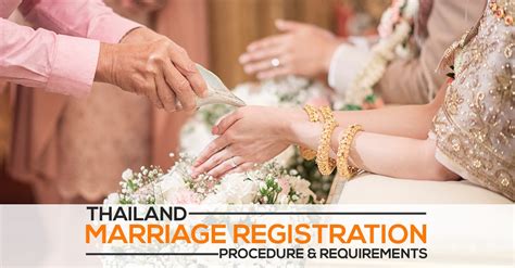 Marriage Registration In Thailand For Foreigners