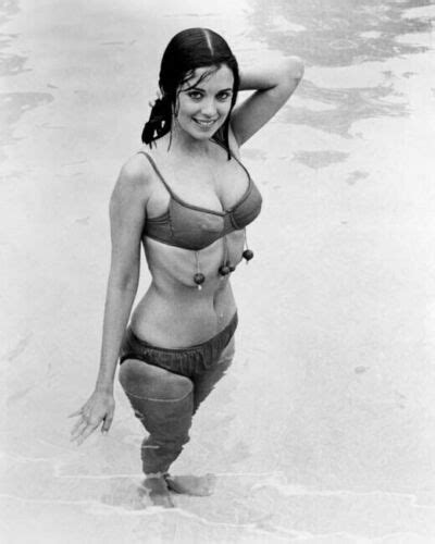 Phyllis Davis 1970 S Star Sexy Pose In Bikini Standing In Ocean 8x10 Photo EBay
