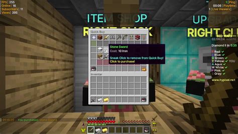 Bedwars Auf Hypixel Net YouTube