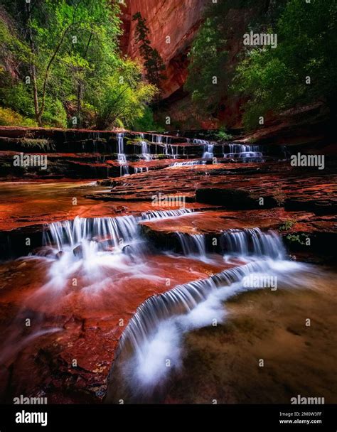 The Subway Hiking Trail, Zion National Park, Utah Stock Photo - Alamy