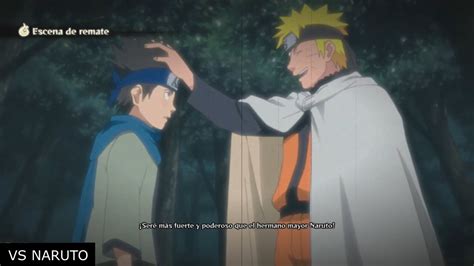 Naruto Shippuden Ultimate Ninja Storm 4 Escena De Remate Konohamaru