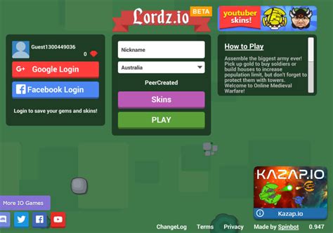 Lordz.io (Complete) - Conquer the Server with a Huge Army in This Fast-Paced Arcade RTS - Peach ...