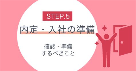 転職の内定後、入社までに確認・準備しておくべきこと