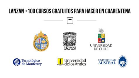 Universidades de América se juntan para lanzar 100 cursos gratis esta