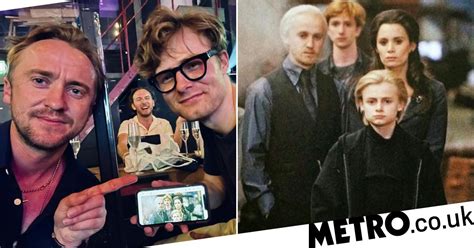 Harry Potters Tom Felton Reunites With On Screen Son Metro News