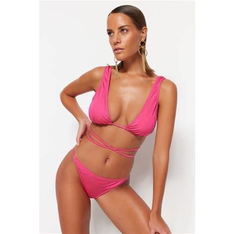 Trendyol Bikini Set Pink Plain EPonuda