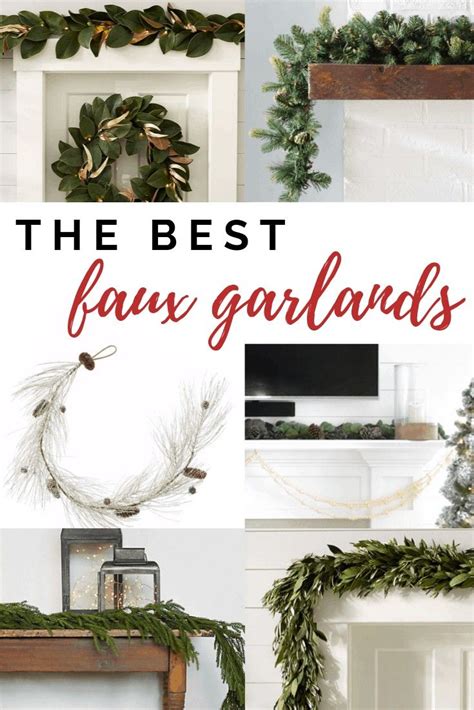 The 23 Best Faux Garlands For Christmas 2023 Christmas Greenery Decor