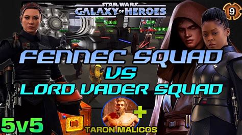 V Fennec Scoundrels Vs Lord Vader Reva T Malicos Maul Ninth