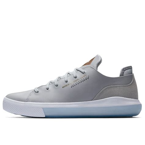 Converse Nexus X Nike Zoom Air Low Top In Wolf Greyfresh Cyanwhite