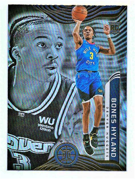 2021 22 Panini Illusions 176 Rookie Bones Hyland RC Denver Nuggets EBay