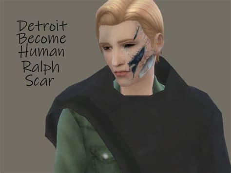 Thecomic S Detroit Become Human Ralph Scar Sims Sims S A