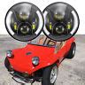 For Volkswagen Dune Buggy Pair 7 LED Headlight Ring DRL Turn Signals