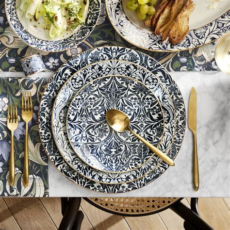 Williams Sonoma X Morris And Co Dinnerware Collection Williams Sonoma