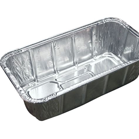 Dandw Fine Pack A80 1 1 2 Lb Aluminum Foil Loaf Pan 50 Pack