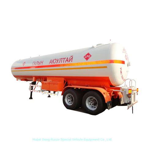 Axles Lpg Propane Butane Liquefied Gas Tank Trailer T Lpg Bowser