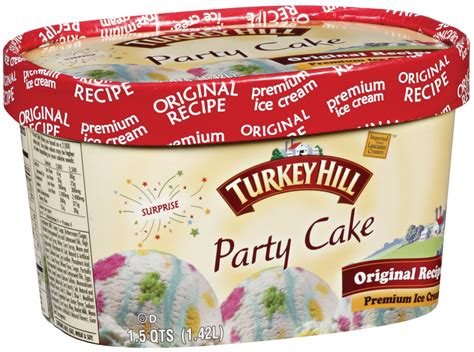 Turkey Hill Party Cake Ice Cream - Wiki Cakes