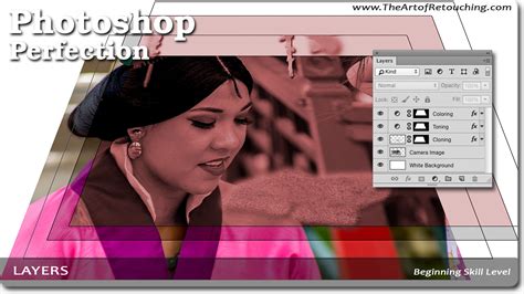 Photoshop Tutorial Layers Palette The Art Of Retouching