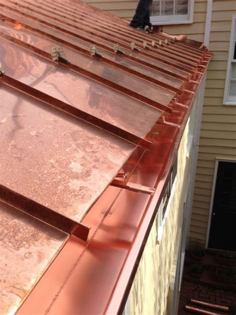 Copper Roof Traditional Standing Seam Copper Roofing Copper Roof Standing Seam Metal Roof