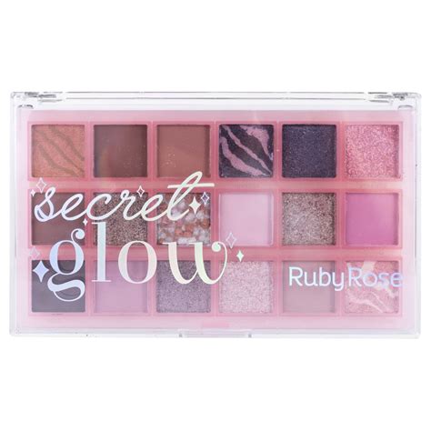 Paleta De Sombras Secret Glow Hb Rubyrose