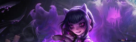 Gótica Annie League of Legends 8K descarga de fondo de pantalla