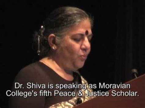 Vandana Shiva 1 Earth Democracy YouTube