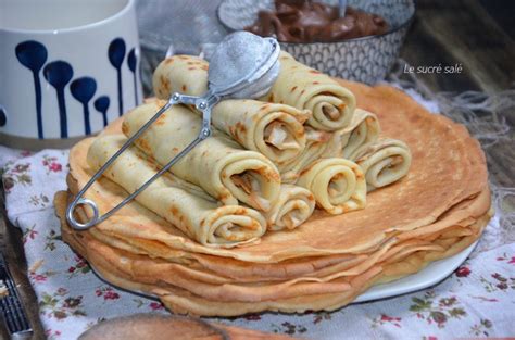 pâte à crêpes légère au monsieur cuisine Le Sucré Salé d Oum Souhaib