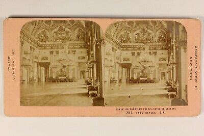 Italien Neapel Palast Royal Von Caserta Foto Jean Andrieu Stereo