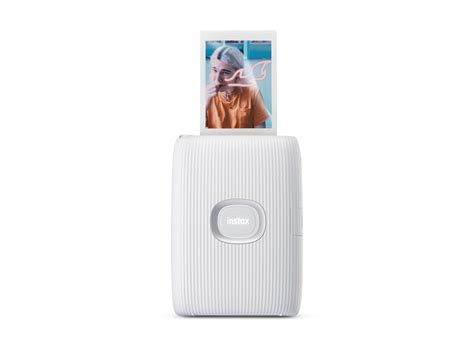 fujifilm instax mini link  smartphone printer clay white printer