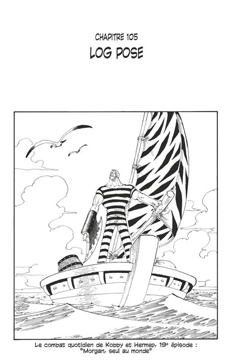 One Piece édition originale Chapitre 105 Log pose 9782331055928