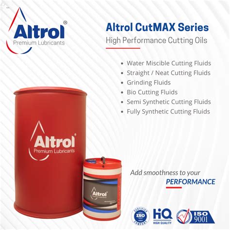 Altrol Cutmax Ss Cutting Oil For Industrial Packaging Type