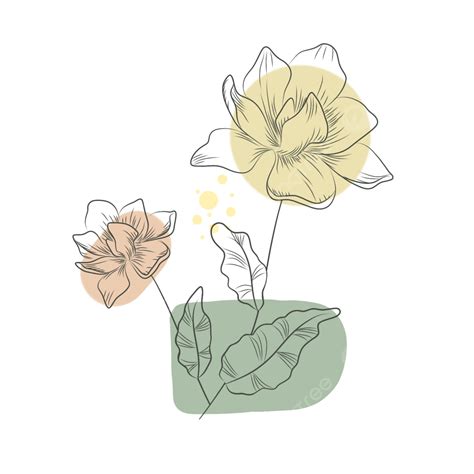 Dibujo De Line Art Fresh Flowers Png Dibujos Dibujo De Flores Flor