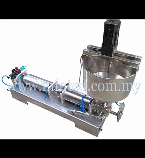 Paste Type Filling Machine With Mixer Nozzle I Achieve Machinery