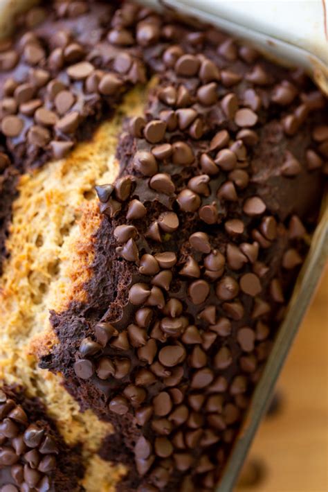 Marbled Vegan Chocolate Banana Bread Vegan Richa