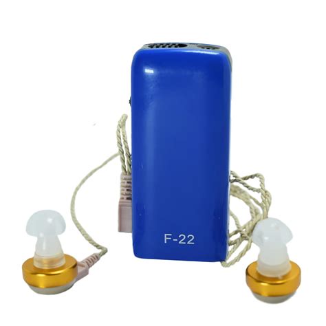 Dishan Both Ear Blue Color Professional Sound Amplifier Axon F22 Ear