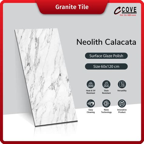 Jual Cove Neolith Calacata X Granit Termurah Jakarta Pusat