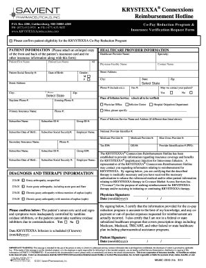 Fillable Online IV Request Form With Co Pay Doc Fax Email Print PdfFiller