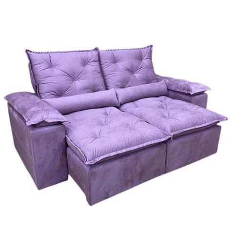 Sofa Retratil Reclinavel D33 Confortavel Casas Bahia