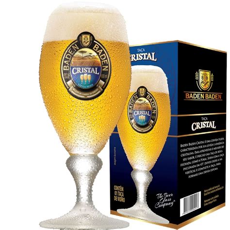 Taca De Cerveja Baden Baden Cristal 385ml 1 Linha Ruvolo Submarino