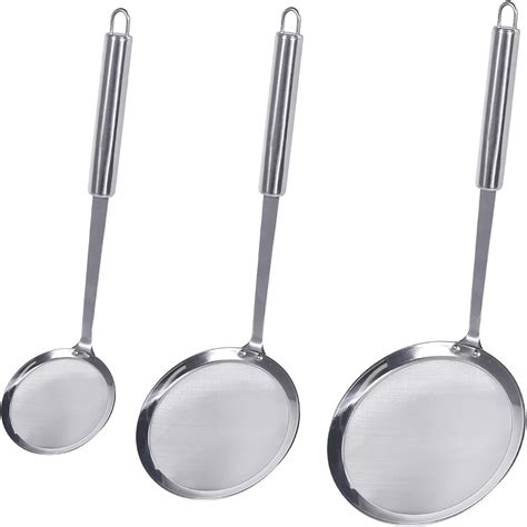 Amazon Newness Fine Mesh Skimmer Spoon Professional Stainless