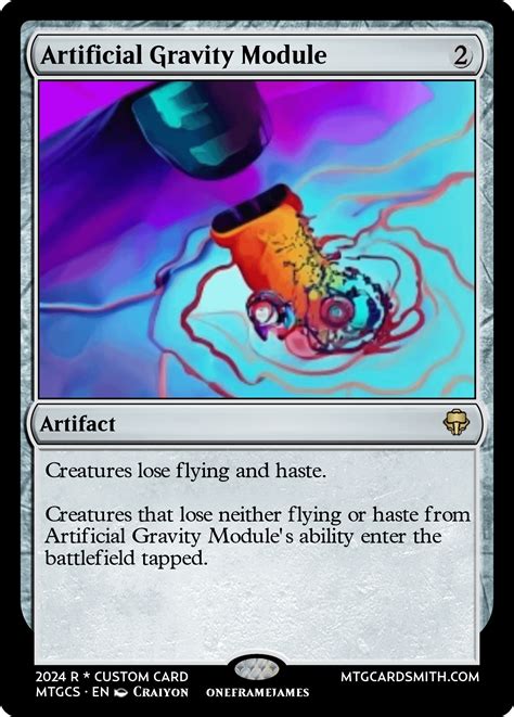 Artificial Gravity Module : r/custommagic