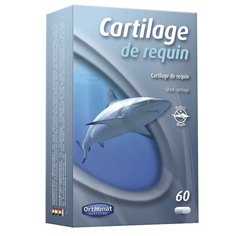 Orthonat Cartilage de Requin 60 gélules Prix