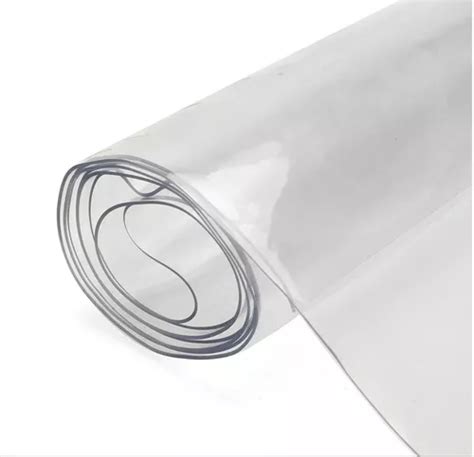 Plástico Pvc Cristal Mica 200 Transparente Rollo 2m X 14m Cuotas Sin